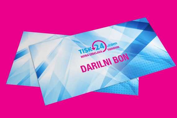 Tiskanje darilnih bonov Tisk24